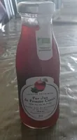 Pur jus de pomme cassis