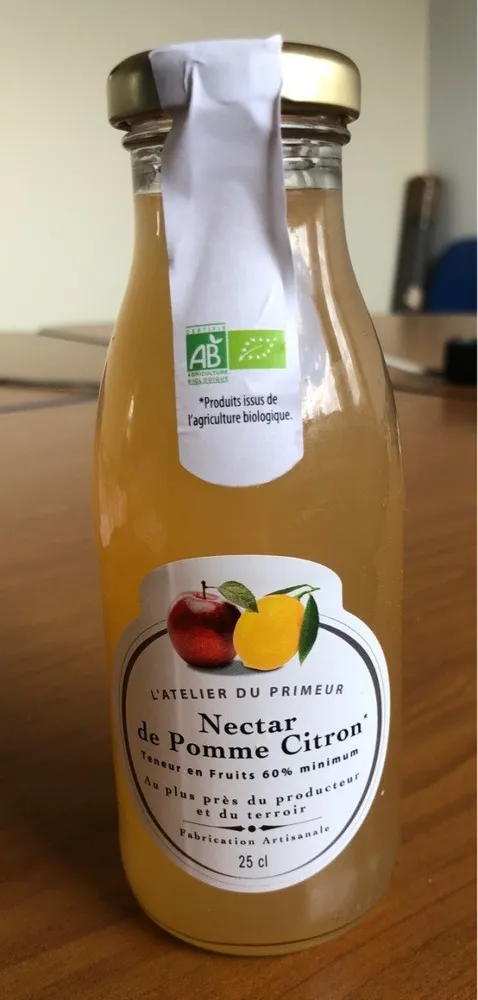 Nectar pomme citron