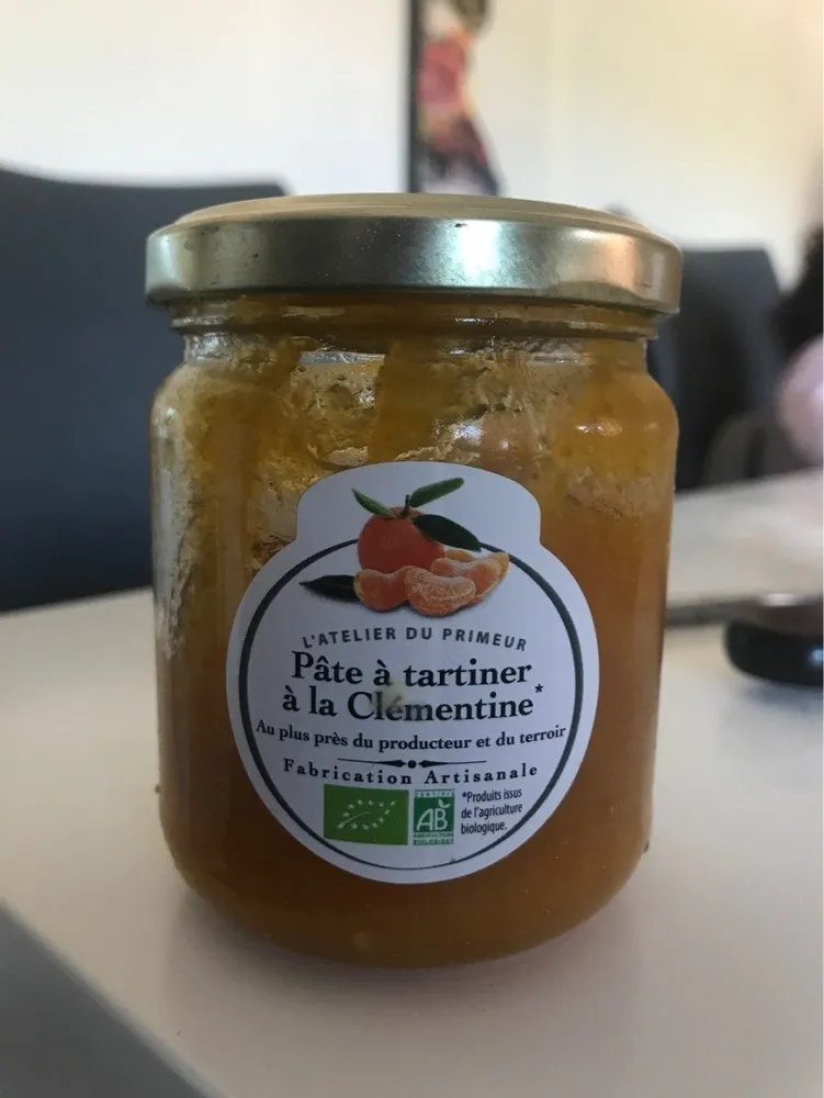 Pâte à tartiner à la Clémentine