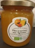 Pate à tartiner aux agrumes