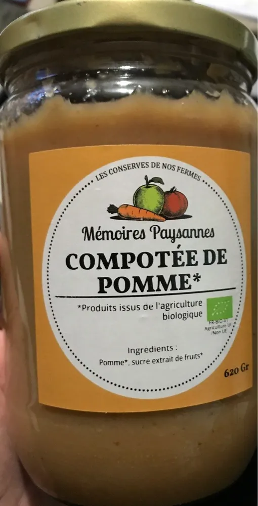 Compotée de pomme
