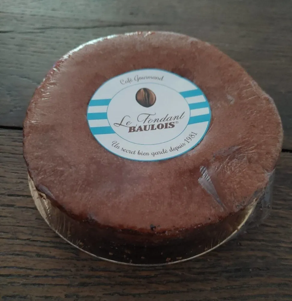 Fondant Baulois au Café