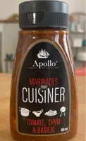 Marinades pour cuisiner tomate thym & basilic