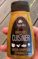 Marinades pour cuisiner saveur curry coco citronnelle