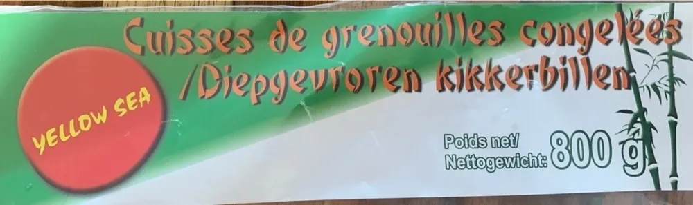 Cuisses de grenouilles congelees