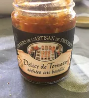 Délice de tomates séchées au basilic