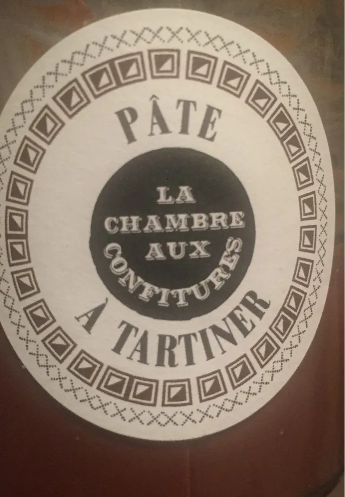 Pâte à tartiner - LA CHAMBRE AUX CONFITURES