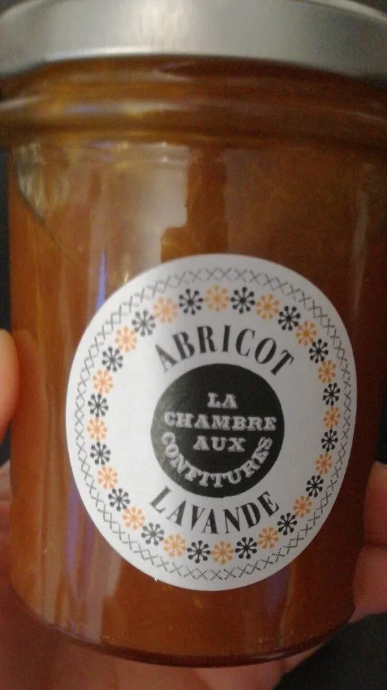 Confiture abricot lavande