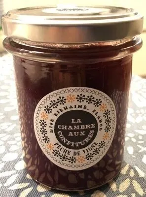 Confiture peche de vigne