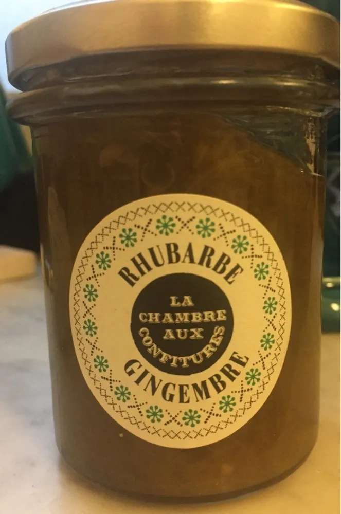 Rhubarbe gingembre