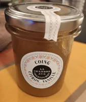 Confiture au coing, citron, vanille