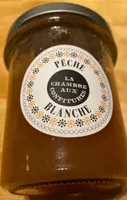 Confiture pêche blanche