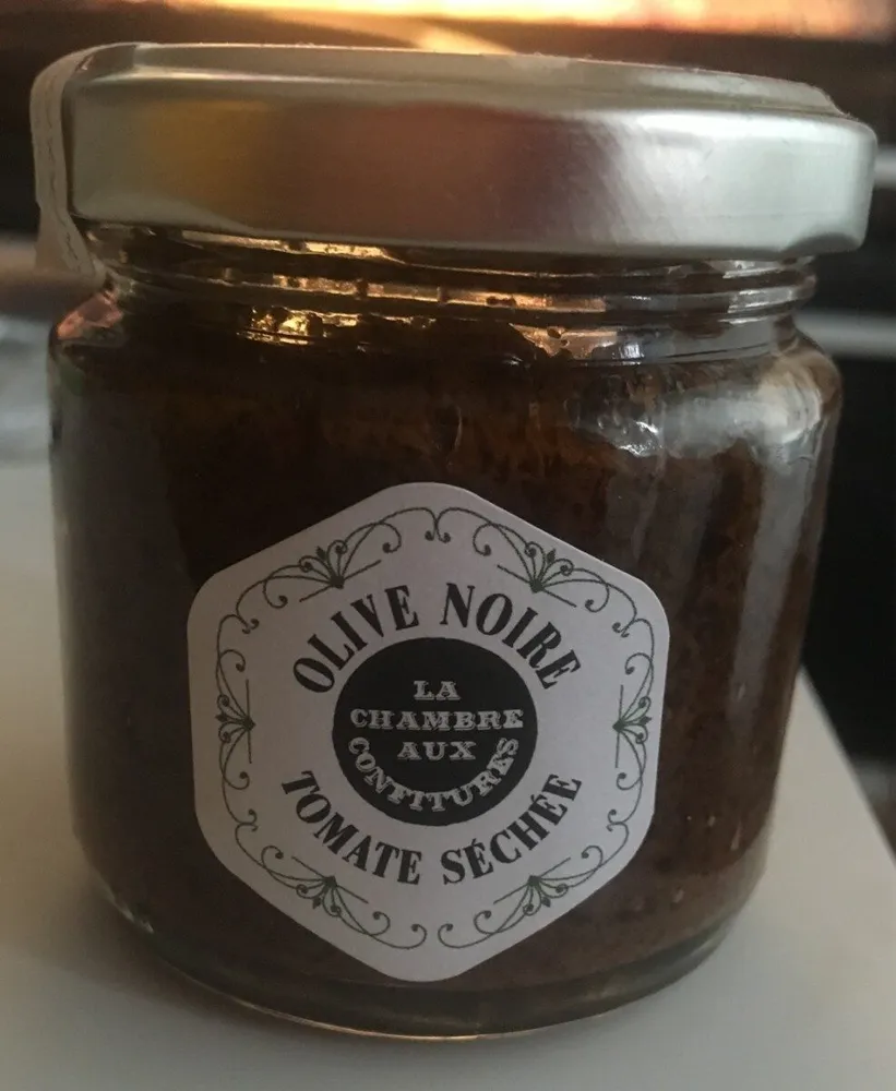 Olive noire tomate séché