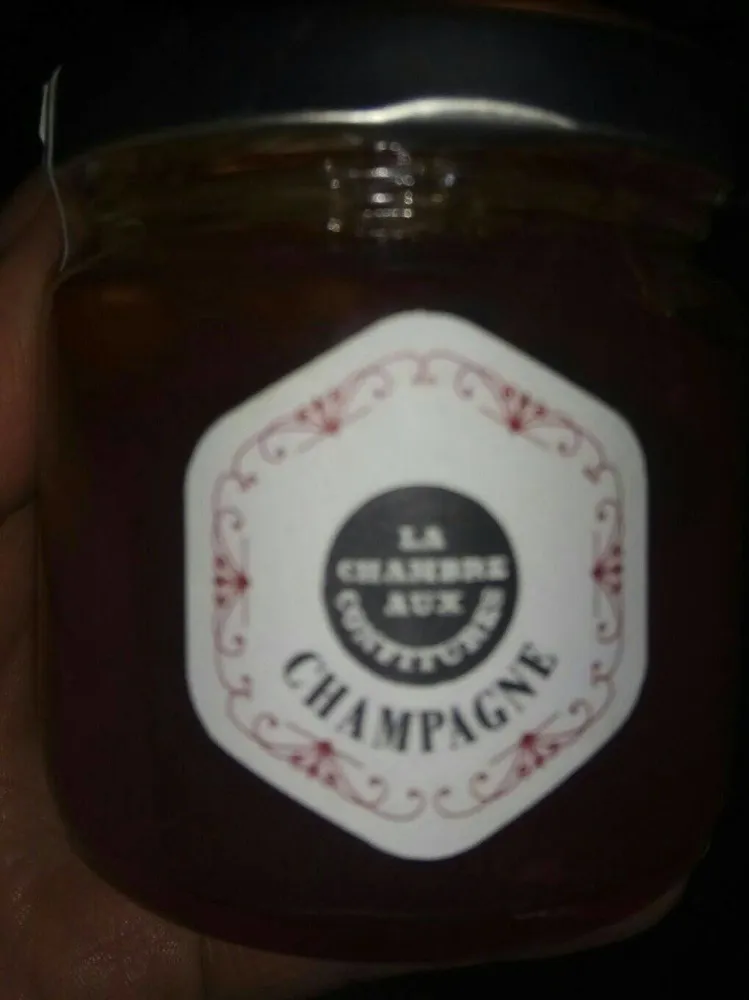Confit de vin champagne rosé