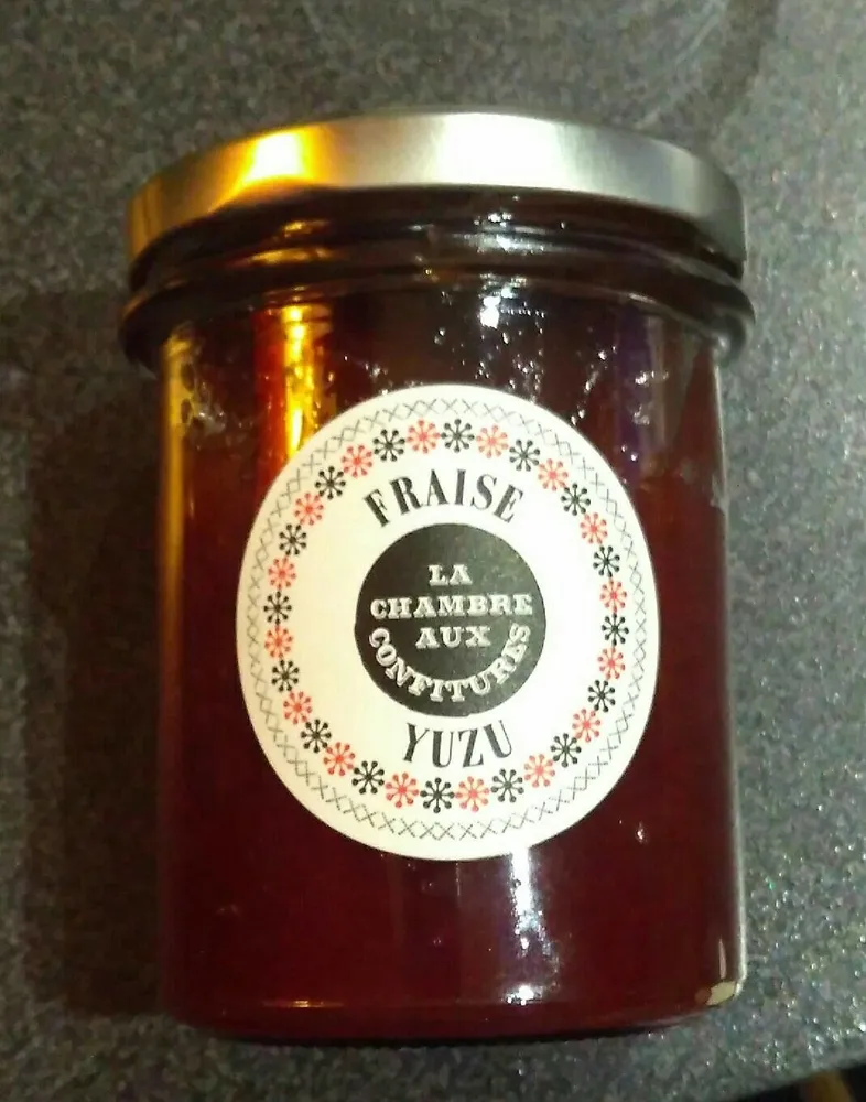 Confiture fraise yuzu
