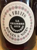Confiture 4 fruits rouges
