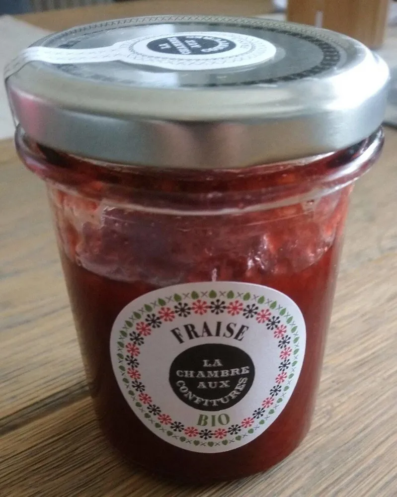 Confiture de fraises bio