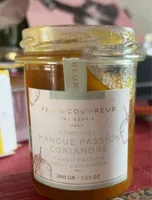 Confiture mangue passion coriandre