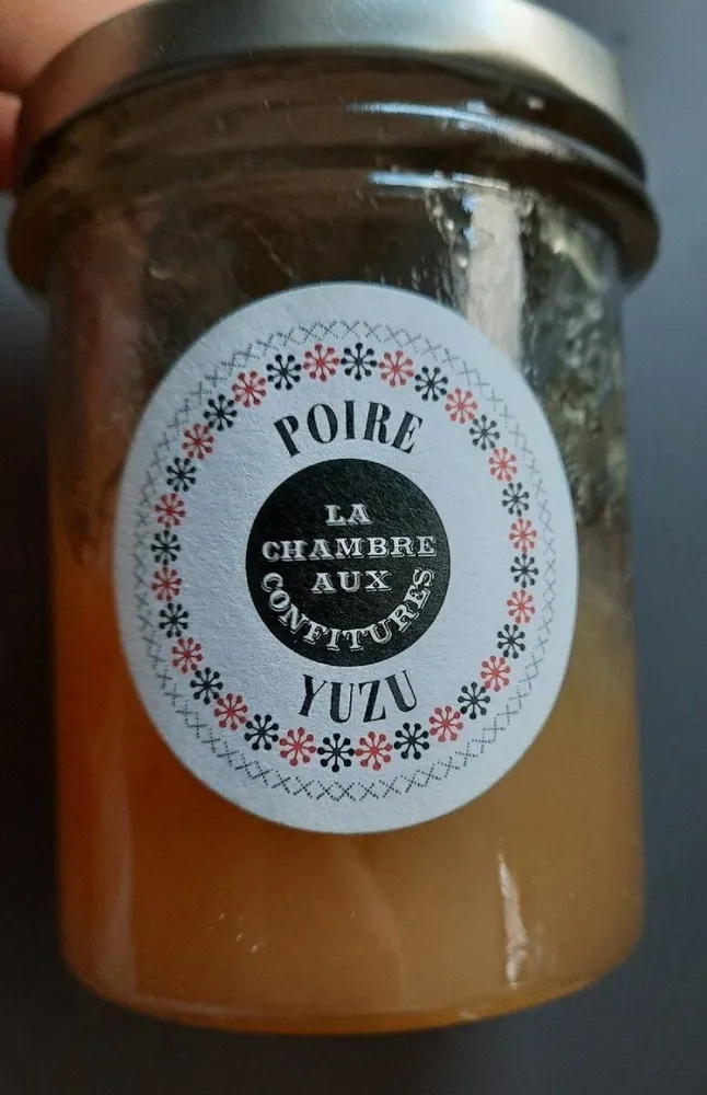 Confiture Poire Yuzu