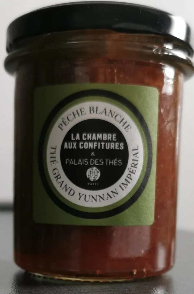 Confiture pêche blanche