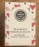 Confiture framboise chocolat blanc