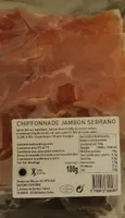 Chiffonnade de jambon serrano