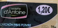 Salchichon pave poivre