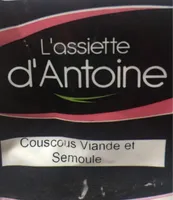 Couscous viande et semoule