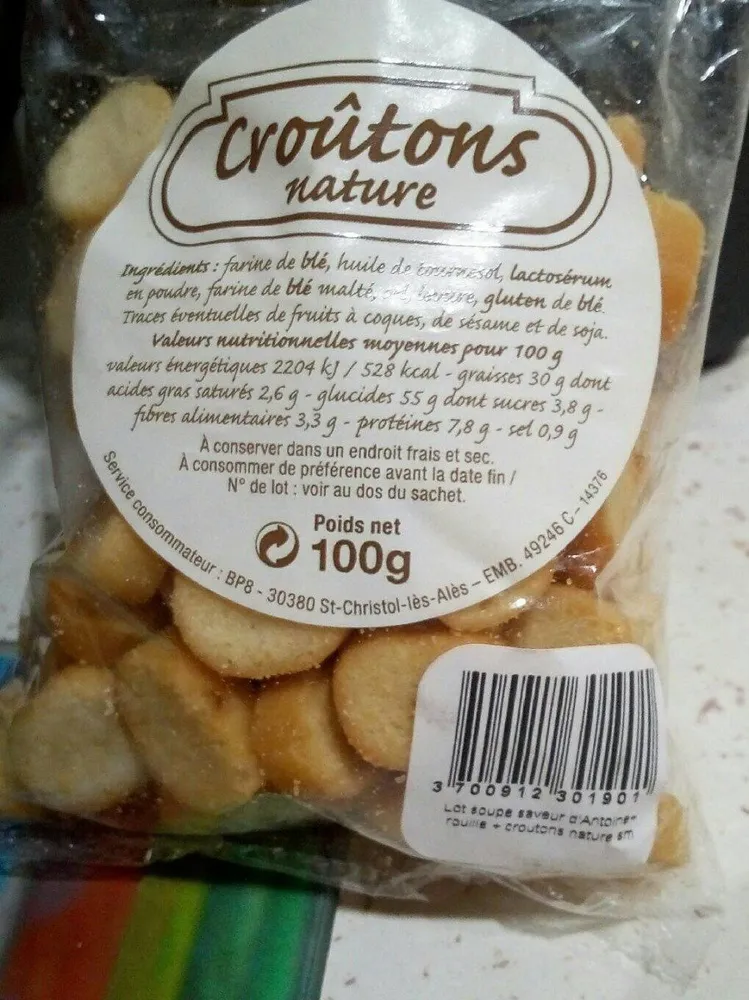 Croutons nature