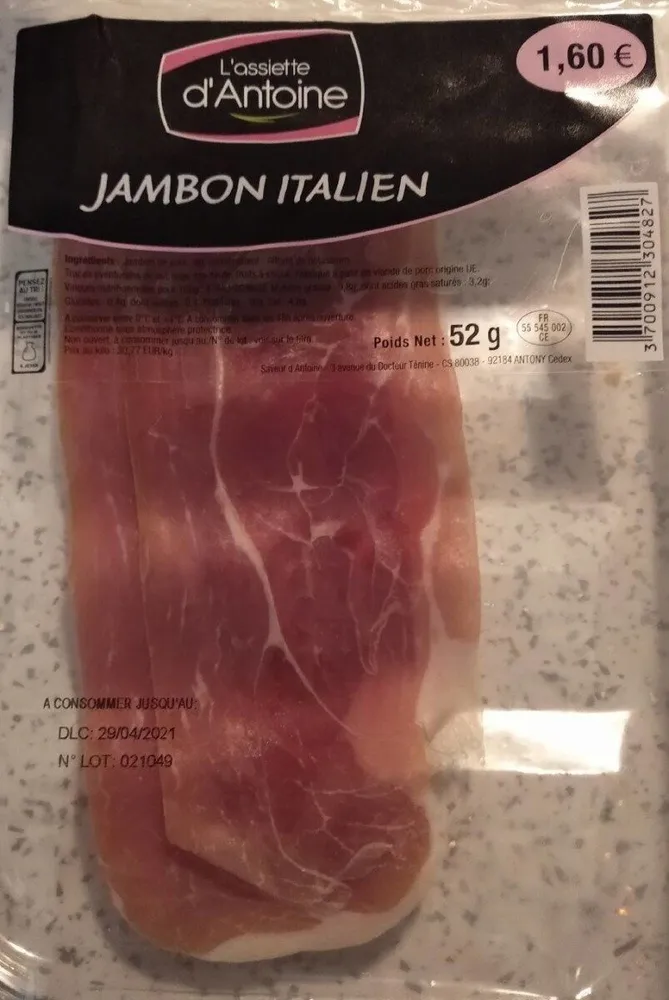 Jambon italien