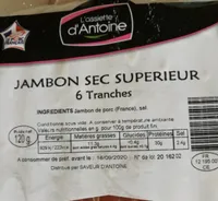 Jambon sec supérieur