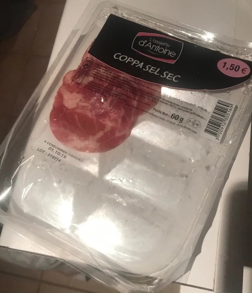 Coppa sel sec