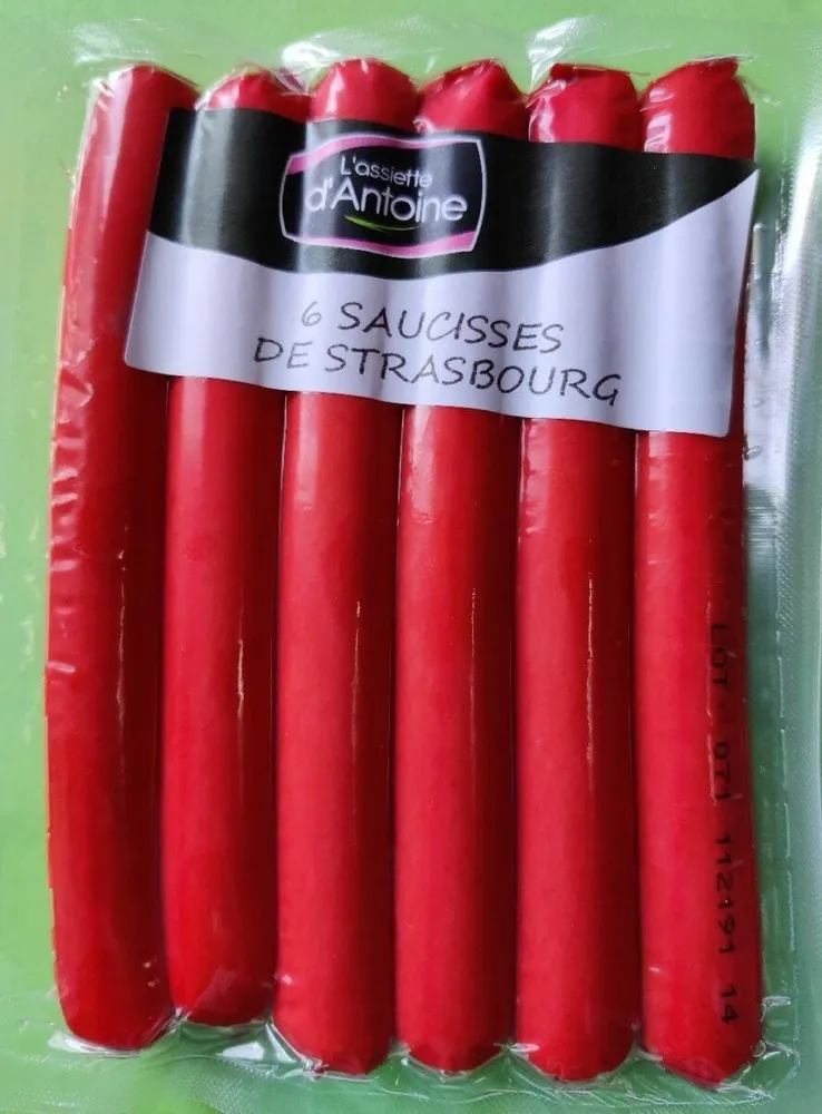 6 Saucisses de Strasbourg