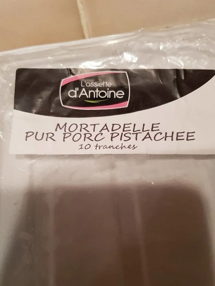 Mortadelle pour porc pistachee
