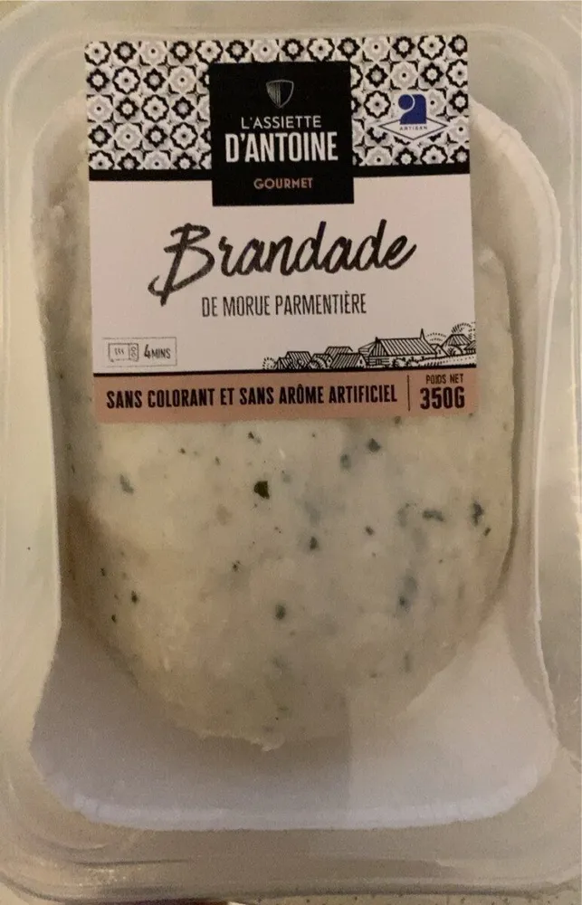 Brandade de morue parmentière