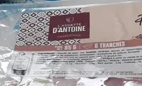 L'assiette d'Antoine