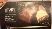 Buche glacée vanille pecan