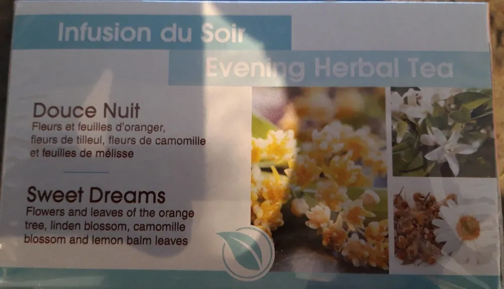 Evening herbal tea