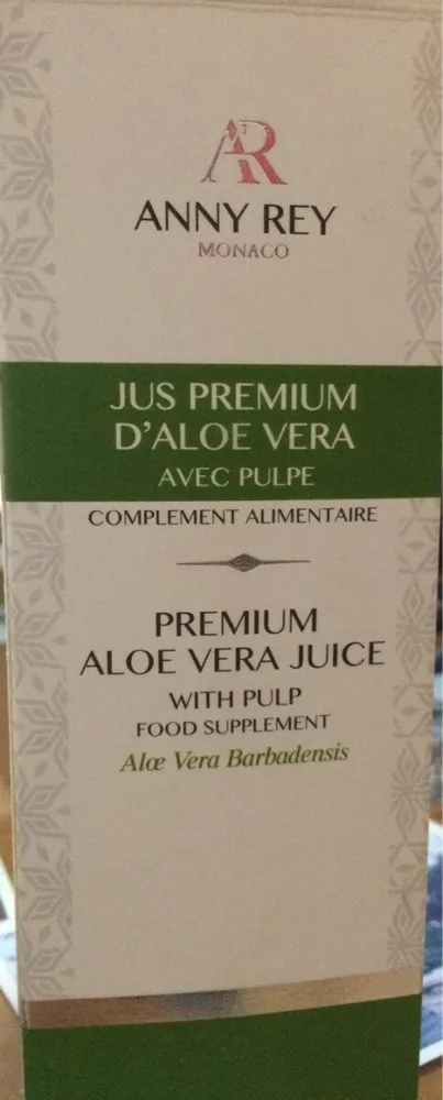 Jus premium d'aloe vera avec pulpe
