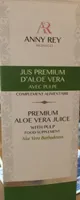Jus premium d'aloe vera avec pulpe