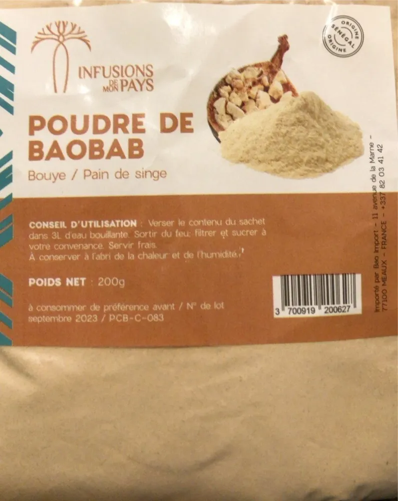 POUDRE DE BAOBAB