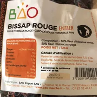 Bissap rouge entier