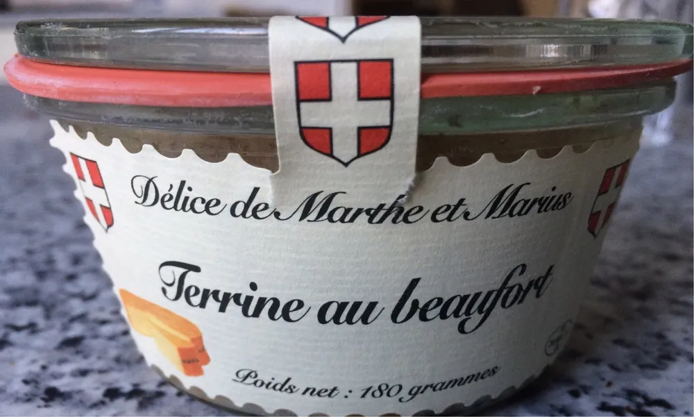 Terrine au beaufort