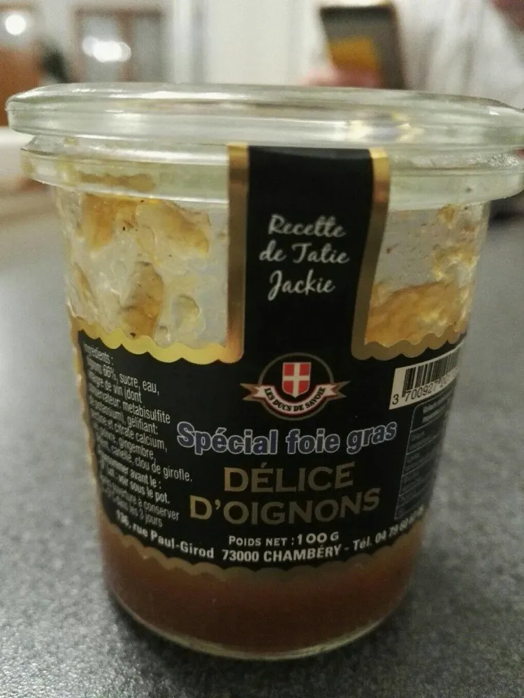 Délice d'oignons Spécial foie gras
