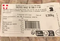 Saucisses savoie au chou