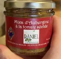Mixa d’aubergines a la tomate sechee