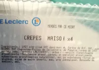 Crêpes  maison