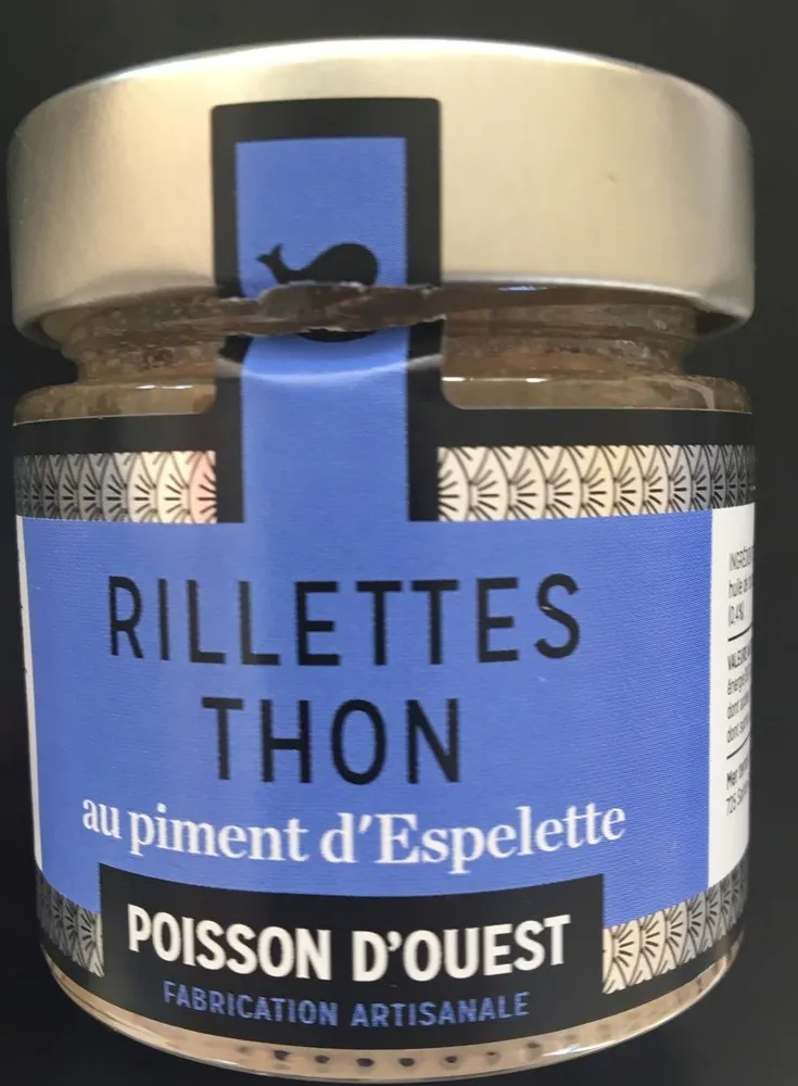 Rillettes Thon au Piment d’Espelette