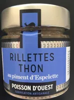 Rillettes Thon au Piment d’Espelette