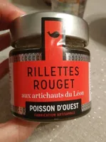 Rilletes rouget aux artichauts du Léon